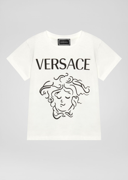 Tricouri Versace Medusa Motif Fete | RQLHVYG-60